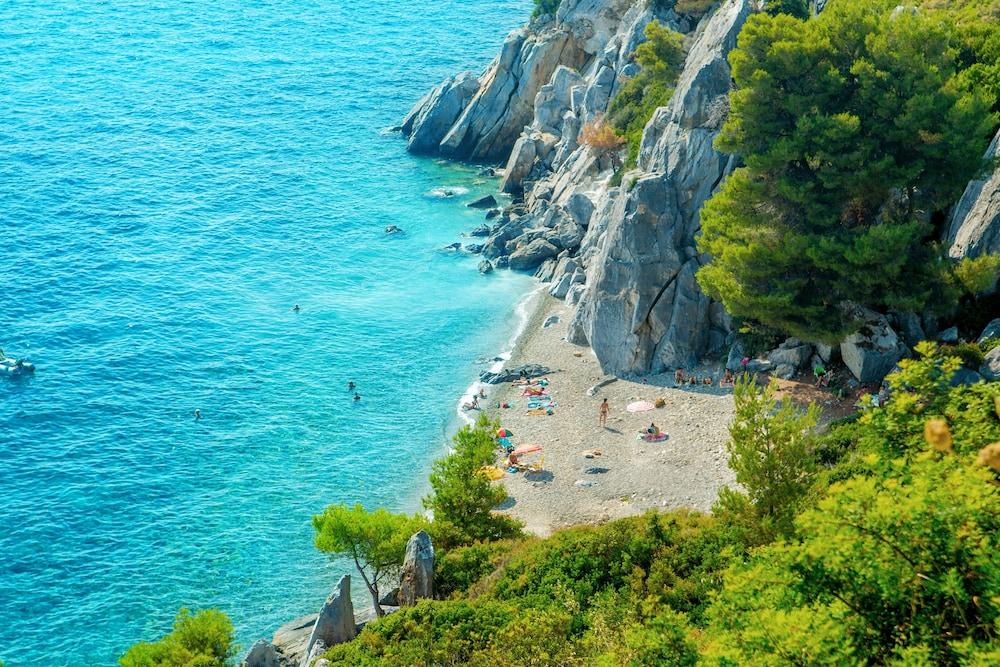Xenios Loutra Village Beach Hotel Ajia Paraskiewi Zewnętrze zdjęcie