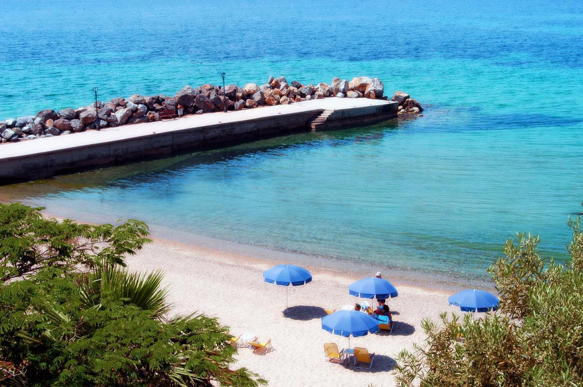 Xenios Loutra Village Beach Hotel Ajia Paraskiewi Zewnętrze zdjęcie
