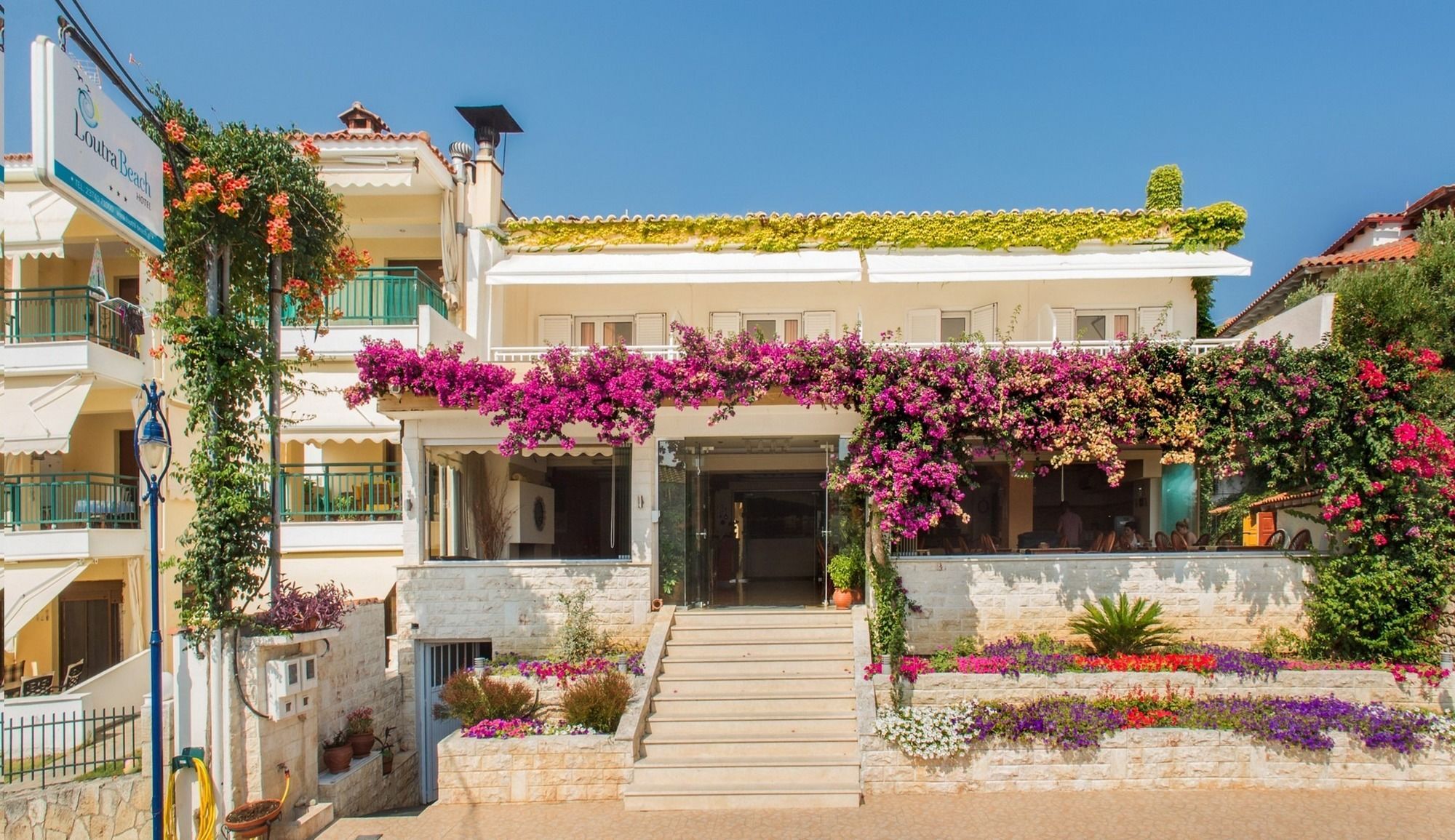 Xenios Loutra Village Beach Hotel Ajia Paraskiewi Zewnętrze zdjęcie